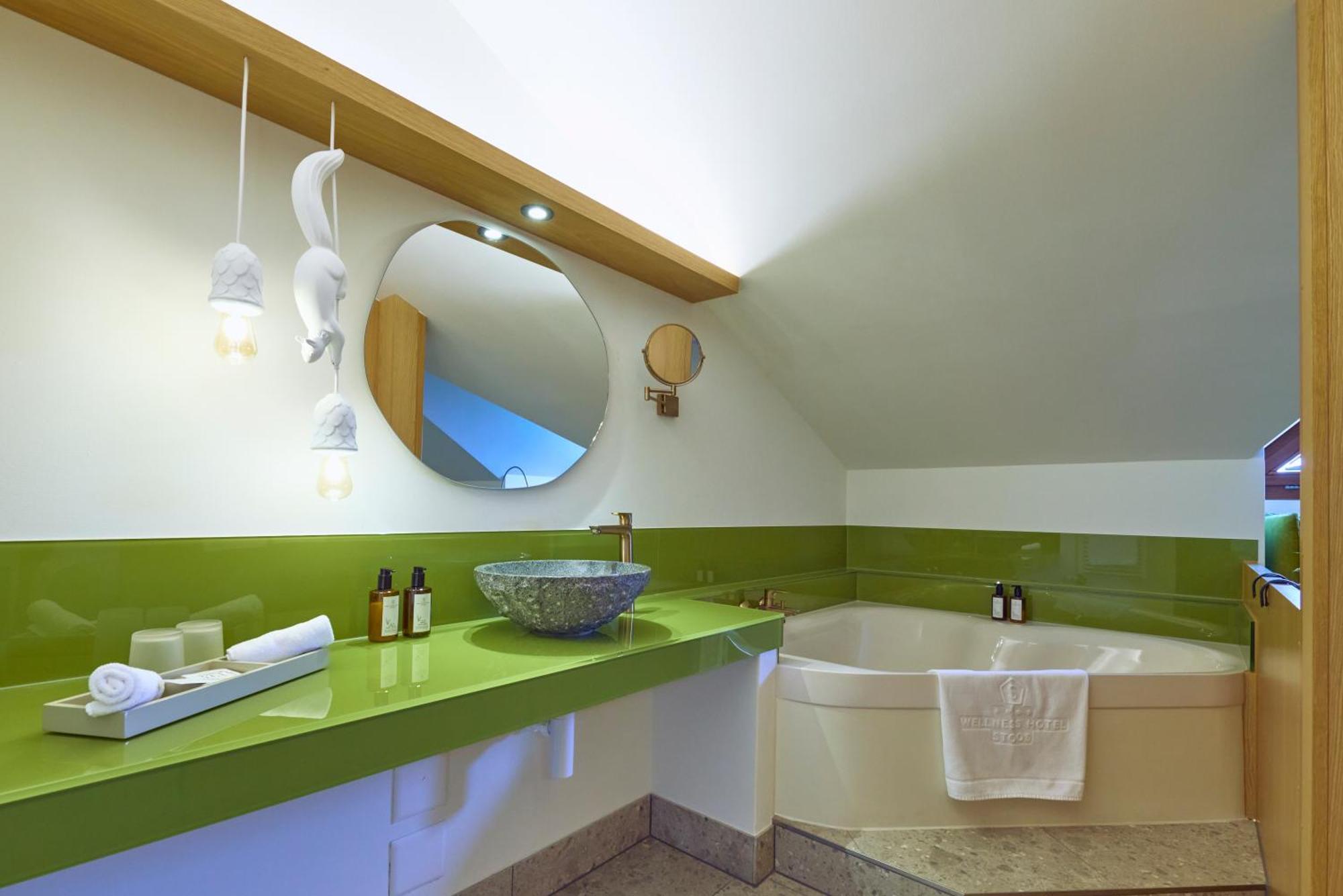 Wellness Hotel Stoos Bagian luar foto